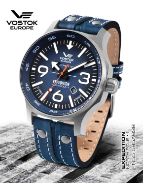 pnske hodinky Vostok-Europe EXPEDITION North Pole-1 automatic line YN55-595A638