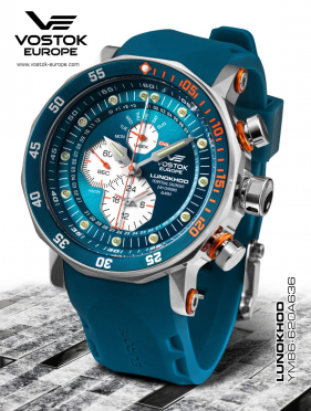 pnske hodinky Vostok-Europe LUNOCHOD-2 multifunctional line YM86-620A636