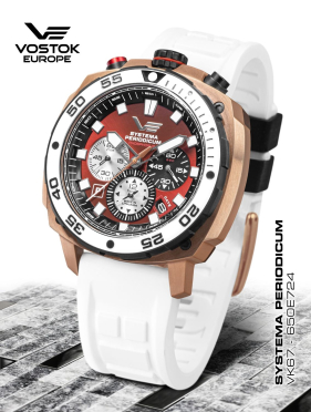 pnske hodinky Vostok-Europe SYSTEMA PERIODICUM model Phosphorus (P) VK67-650E724