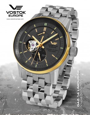 pnske hodinky Vostok - Europe  GAZ-14 Limouzine balance YN84/565E551B