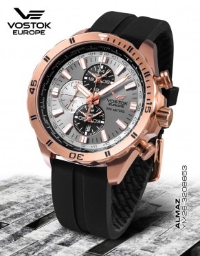 pnske hodinky Vostok-Europe ALMAZ multifunctional line YM26-320B653