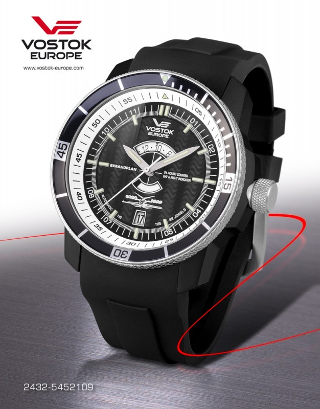 pánske hodinky Vostok-Europe EKRANOPLAN automatic line 2432.01/5452109