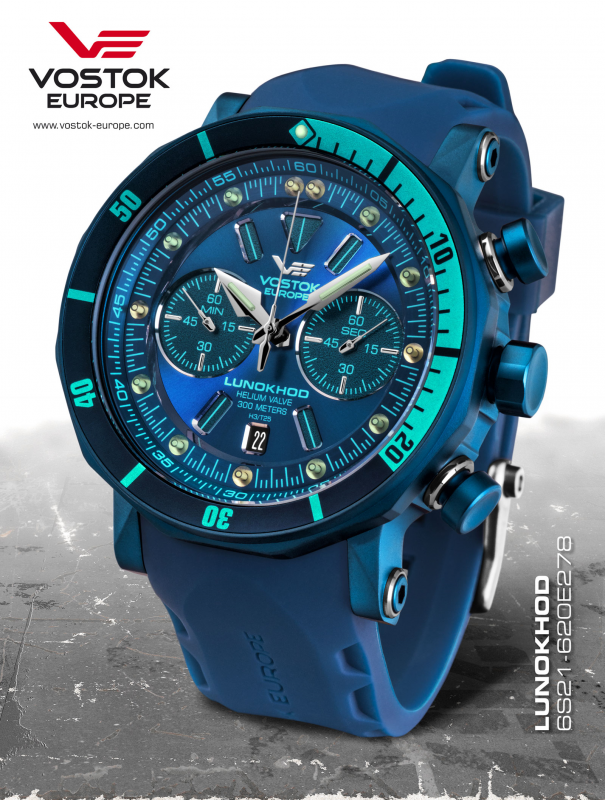 pánske hodinky Vostok-Europe LUNOCHOD-2 chrono line  6S21/620E278