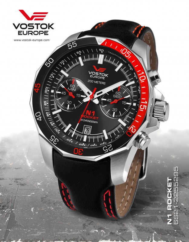 pánske hodinky Vostok-Europe N-1 ROCKET chrono line  6S21/2255295