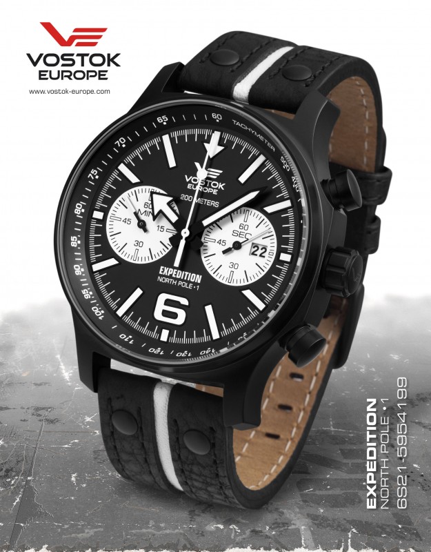 pánske hodinky Vostok Europe EXPEDITION chrono line 6S21/5954199