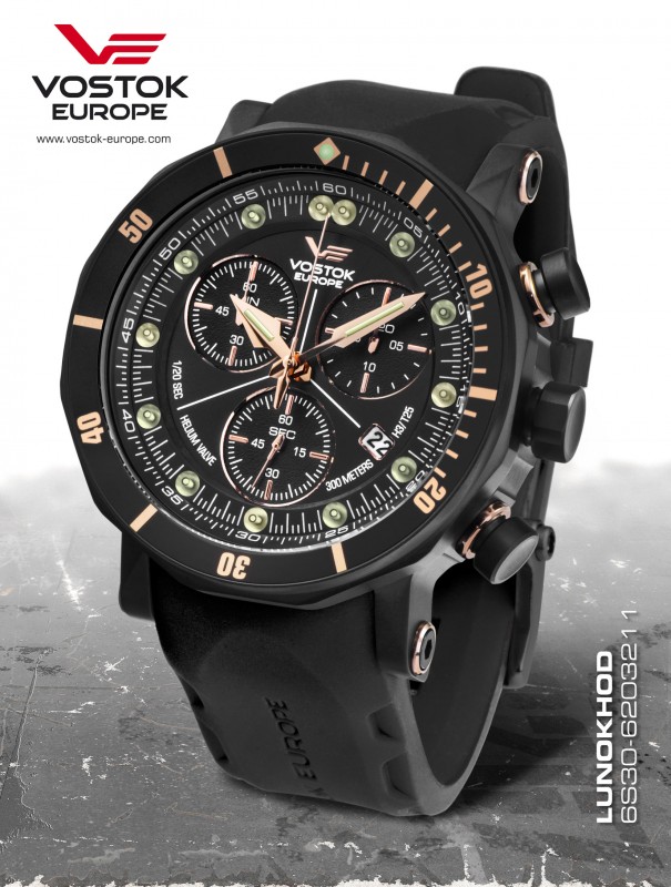 pánske hodinky Vostok-Europe LUNOCHOD-2 chrono line 6S30/6203211