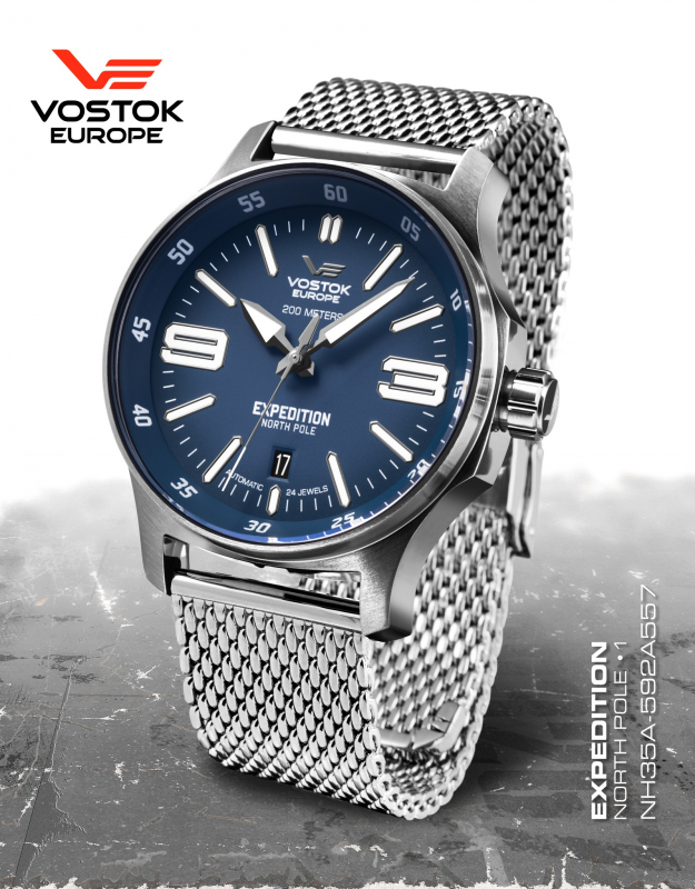 pánske hodinky Vostok-Europe EXPEDITION Compact NH35/592A557B