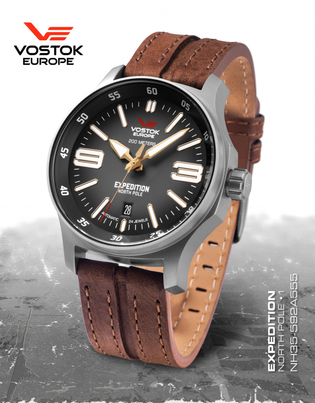 pánske hodinky Vostok - Europe  EXPEDITION Compact NH35-592A555