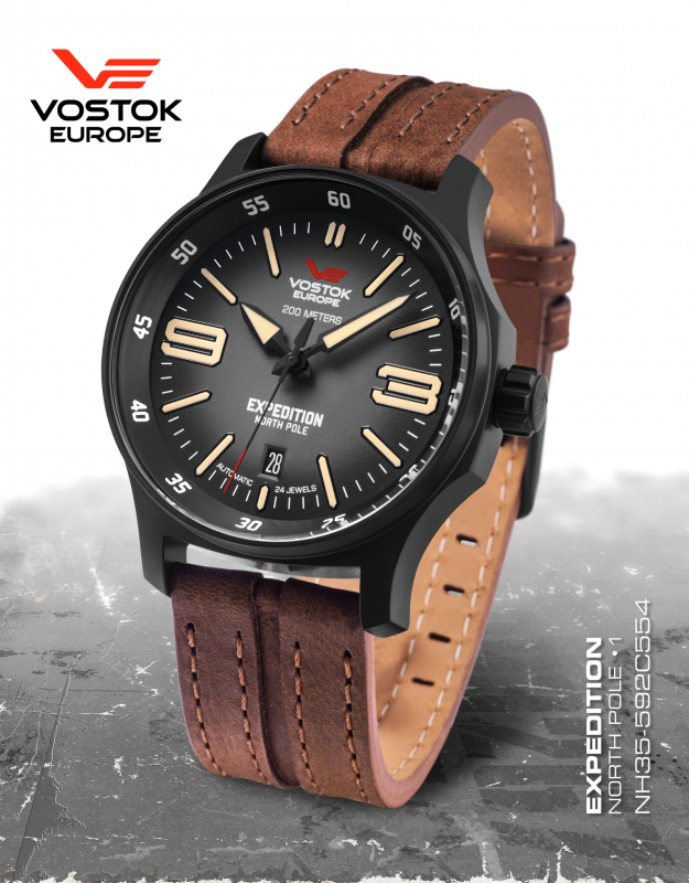 pánske hodinky Vostok - Europe  EXPEDITION Compact NH35/592C554