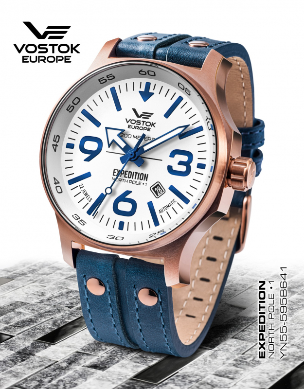 pánske hodinky Vostok-Europe EXPEDITION North Pole-1 automatic line YN55-595B641