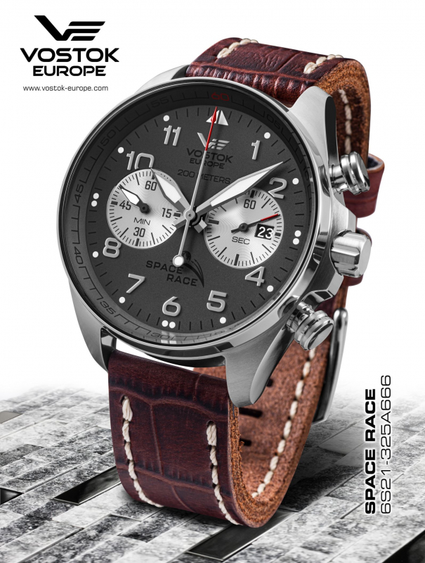pánske hodinky Vostok-Europe SPACE RACE chrono line 6S21-325A666