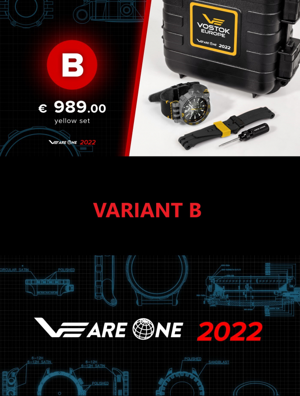 Limitovan edcia VEareONE 2022 Variant B