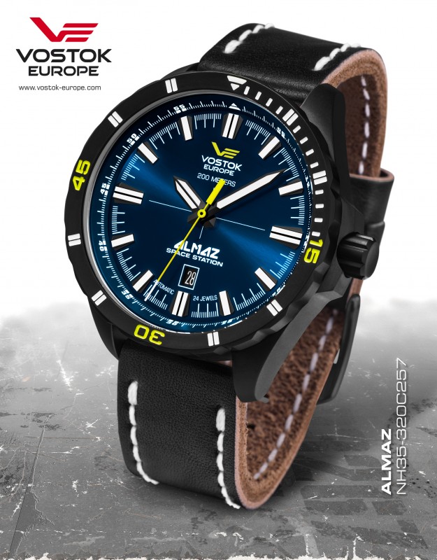pánske hodinky Vostok-Europe ALMAZ automatic line NH35A/320C257