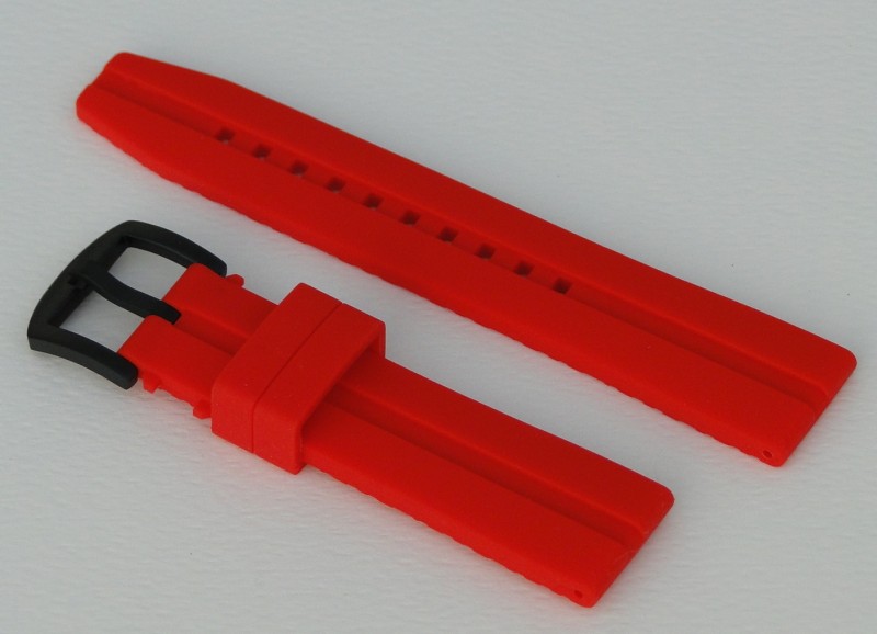 červený silikónový remienok ALMAZ na model 6S11/320C260