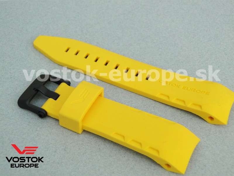 žltý silikónový remienok na model  LUNOCHOD TM3603/6204205