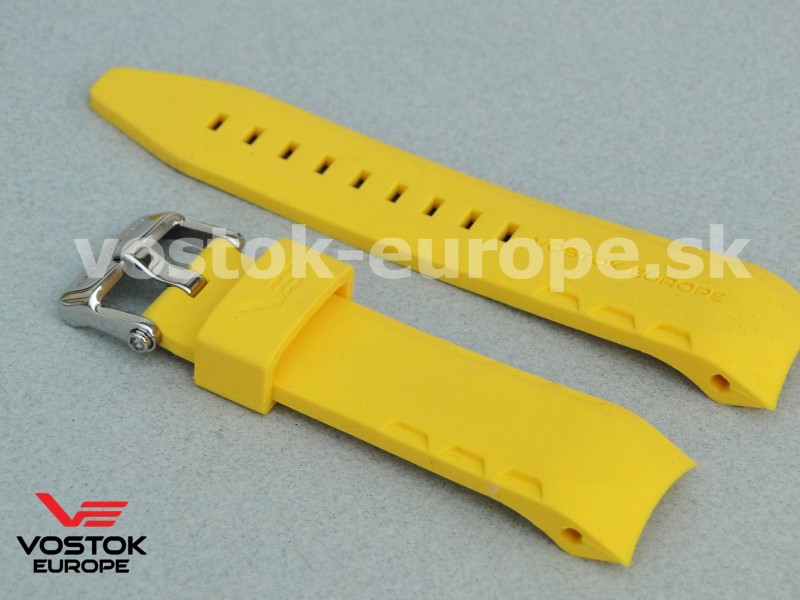 žltý silikónový remienok na model  LUNOCHOD TM3603/6205206