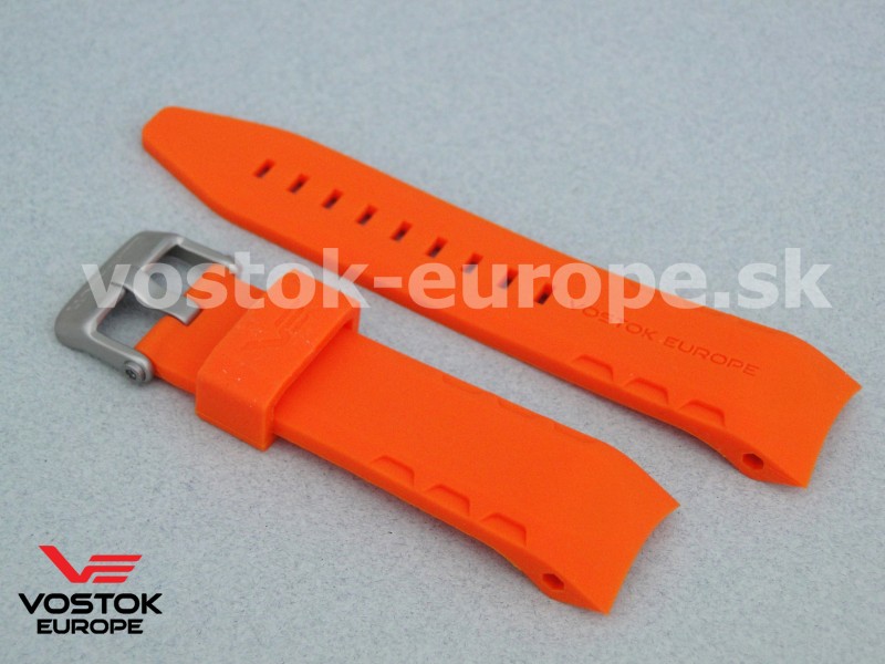oranžový silikónový remienok na model  LUNOCHOD TM3603/6205207