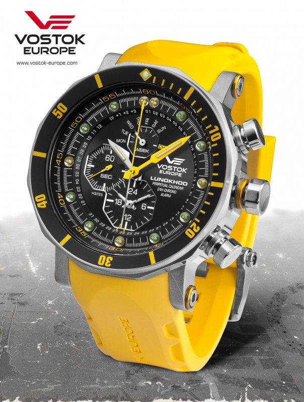pánske hodinky Vostok-Europe LUNOCHOD-2 multifunctional line YM86-620A505