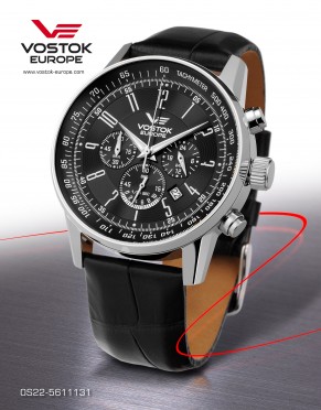 pnske hodinky Vostok - Europe  GAZ-14 Limouzine chrono line OS22/5611131