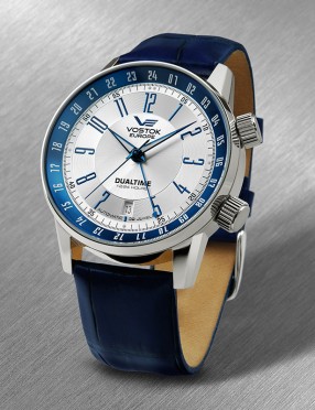 pnske hodinky Vostok - Europe  GAZ-14 Limouzine dualtime line 2426/5601057