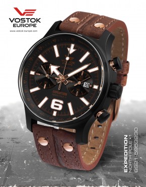 pánske hodinky Vostok - Europe  EXPEDITION chrono line 6S21/5953230