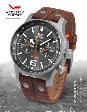 pánske hodinky Vostok - Europe  EXPEDITION titanium line 6S21/5957242