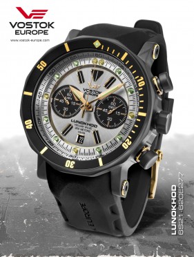 pnske hodinky Vostok-Europe LUNOCHOD-2 chrono line 6S21/620E277