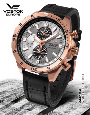 pnske hodinky Vostok-Europe ALMAZ multifunctional line YM26-320B653