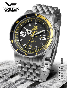 pánske hodinky Vostok-Europe ANCHAR Submarine automatic line  NH35A/510A522B