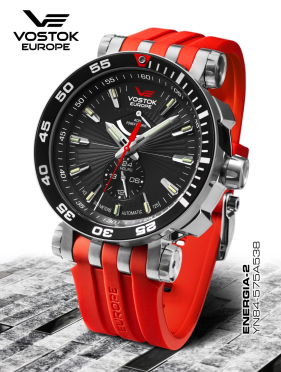 pnske hodinky Vostok-Europe ENERGIA Rocket power reserve indication  YN84/575A538S