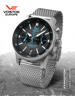 pánske hodinky Vostok-Europe EXPEDITION Compact VK64/592A561B