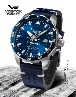 pnske hodinky Vostok-Europe N-1 ROCKET automatic, GMT NH34-225A712