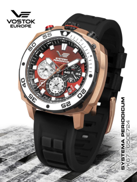 pánske hodinky Vostok-Europe SYSTEMA PERIODICUM model Phosphorus (P) VK67-650E724