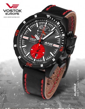 pánske hodinky Vostok-Europe ALMAZ chrono line 6S11/320C260
