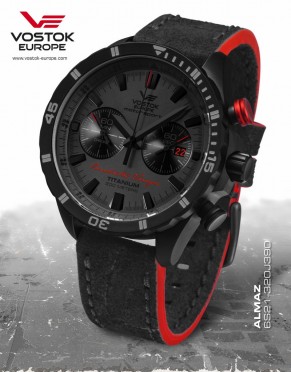 limitovan edcia Vostok-Europe BENEDIKTAS VANAGAS black edition 6S21/320J390