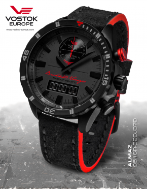 limitovan edcia Vostok-Europe BENEDIKTAS VANAGAS black edition 9516R/320J370