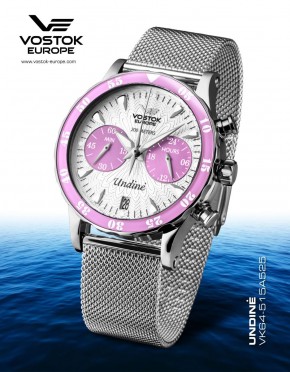 dmske hodinky Vostok-Europe UNDINE VK64/515A525B