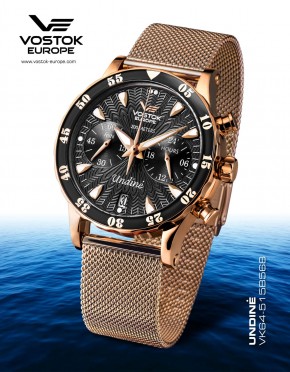 dmske hodinky Vostok-Europe UNDINE VK64/515B568B