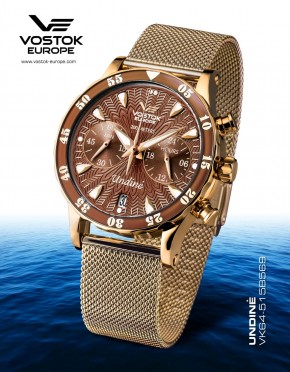 dmske hodinky Vostok-Europe UNDINE VK64/515B569B