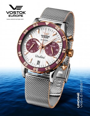 dmske hodinky Vostok-Europe UNDINE VK64/515E567B