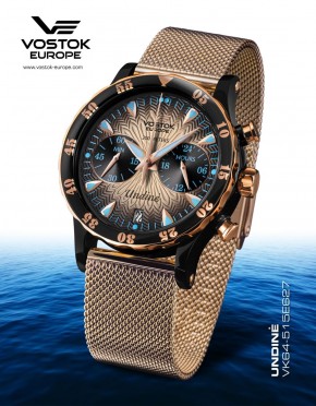 dmske hodinky Vostok-Europe UNDINE VK64-515E627B