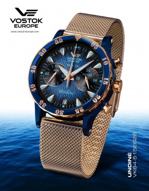 dmske hodinky Vostok-Europe UNDINE VK64-515E628B