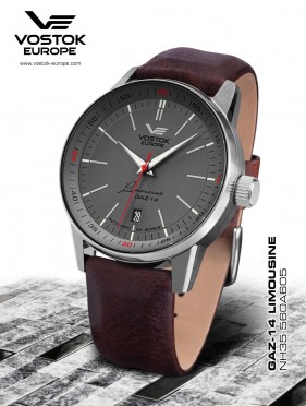 pnske hodinky Vostok - Europe  GAZ-14 Limouzine automatic NH35-560A605