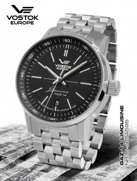 pnske hodinky Vostok - Europe  GAZ-14 Limouzine automatic NH35-565A595B