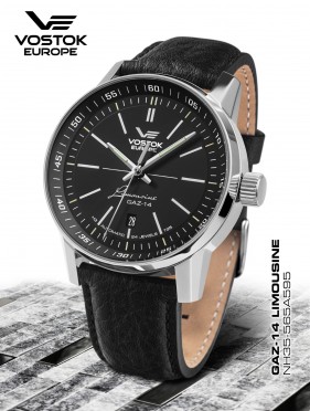 pnske hodinky Vostok - Europe  GAZ-14 Limouzine automatic NH35-565A595