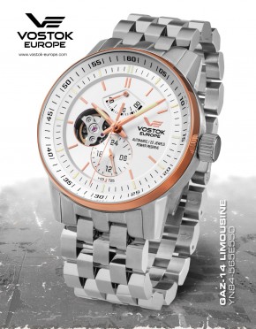 pnske hodinky Vostok - Europe  GAZ-14 Limouzine balance YN84/565E550B