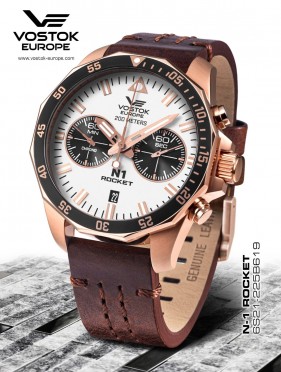 pánske hodinky Vostok-Europe N-1 ROCKET chrono line  6S21-225B619