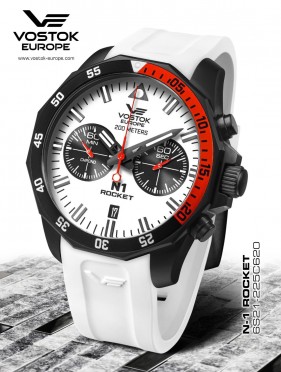 pánske hodinky Vostok-Europe N-1 ROCKET chrono line  6S21-225C620S