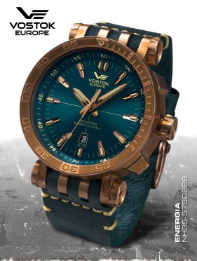 pnske hodinky Vostok-Europe ENERGIA Rocket  Bronz line  NH35/575O286