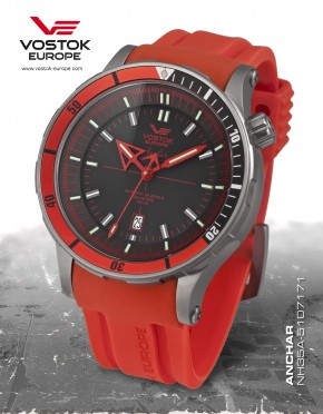 pánske hodinky Vostok-Europe ANCHAR Submarine titanium line  NH35A/5107171